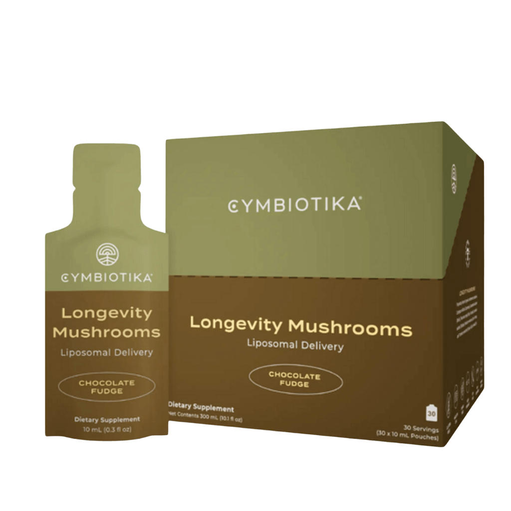 Cymbiotika - Longevity Mushroom & CYM-LONG-MUSH-30x10ml-Choc