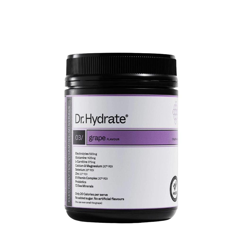 Dr. Hydrate - All-In-One Hydration Drink (9) & DrHydrate-30Serves-Grape