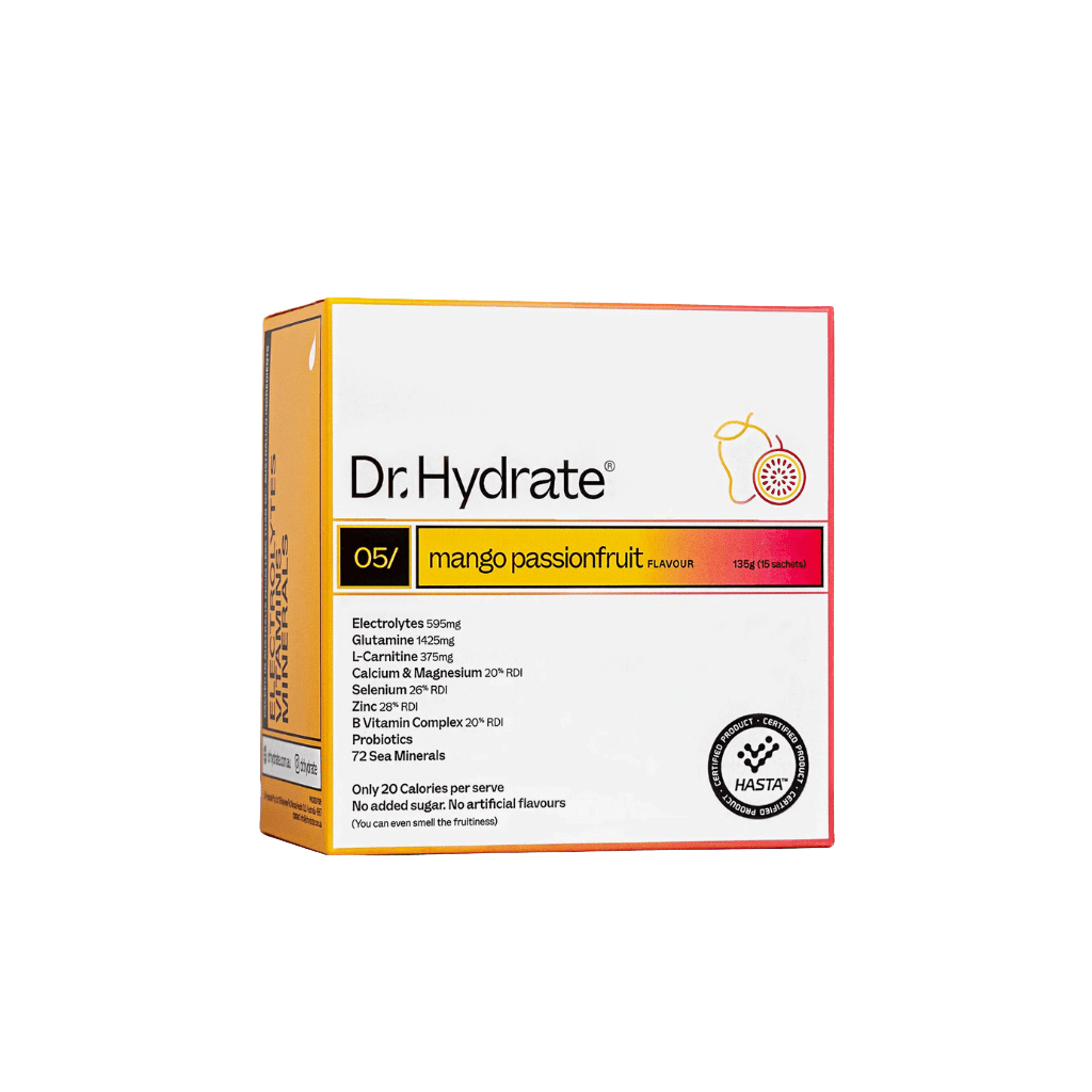 Dr. Hydrate - All-In-One Hydration Drink (4) & DrHydrate-15Serves-ManPass