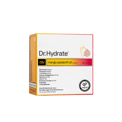 Dr. Hydrate - All-In-One Hydration Drink (4) & DrHydrate-15Serves-ManPass