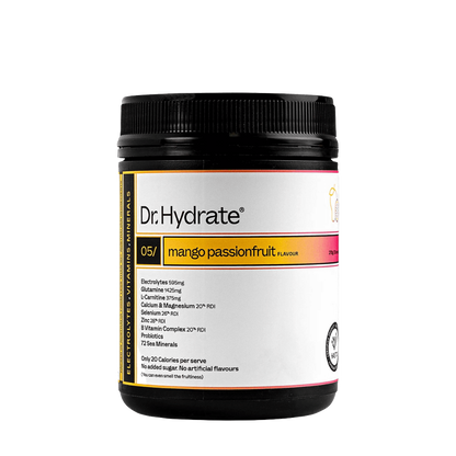 Dr. Hydrate - All-In-One Hydration Drink (5) & DrHydrate-30Serves-ManPass