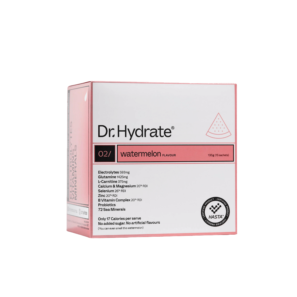 Dr. Hydrate - All-In-One Hydration Drink (3) & DrHydrate-15Serves-Melon