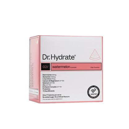Dr. Hydrate - All-In-One Hydration Drink (3) & DrHydrate-15Serves-Melon