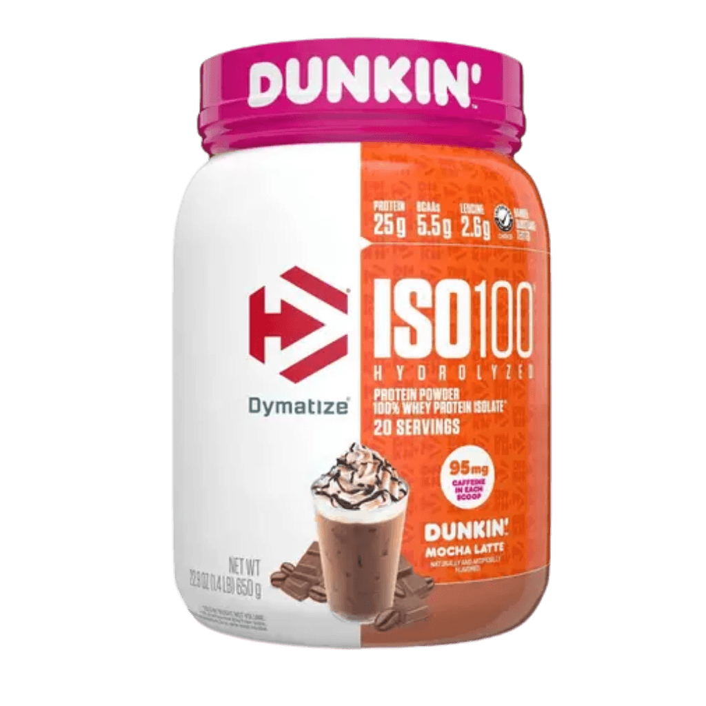 Dymatize - Iso-100 x Dunkin' (2) & NS-WPI-DUNKIN-20Srv-MOCH