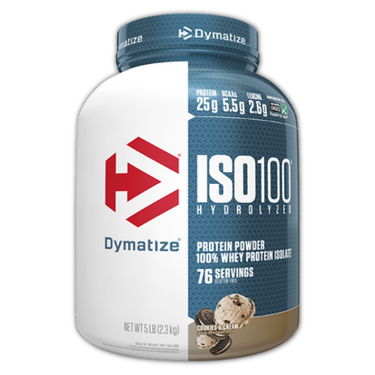 Dymatize - ISO 100 (2) & Dymatize-ISO100-76Srv-Cookies&Cream