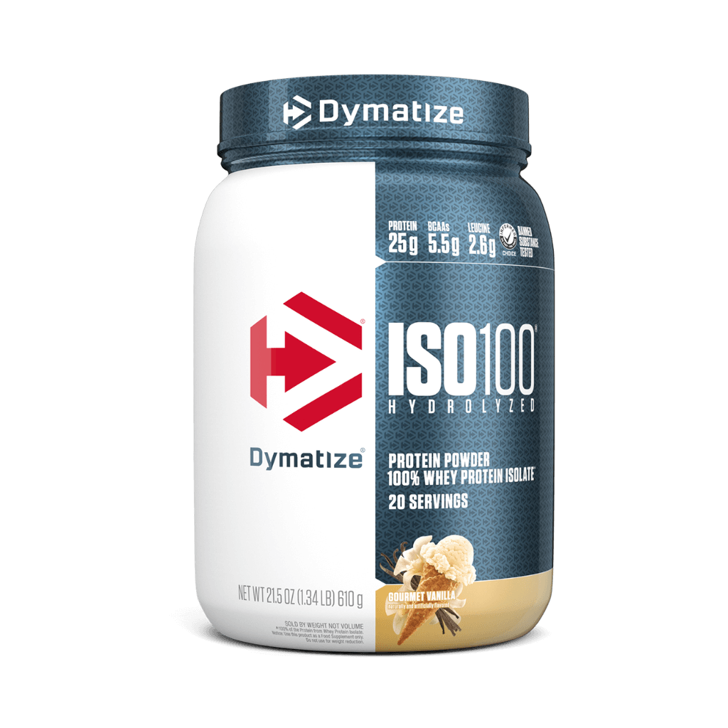 Dymatize - ISO 100 (9) & Dymatize-ISO100-24Srv-GourtmetVanilla