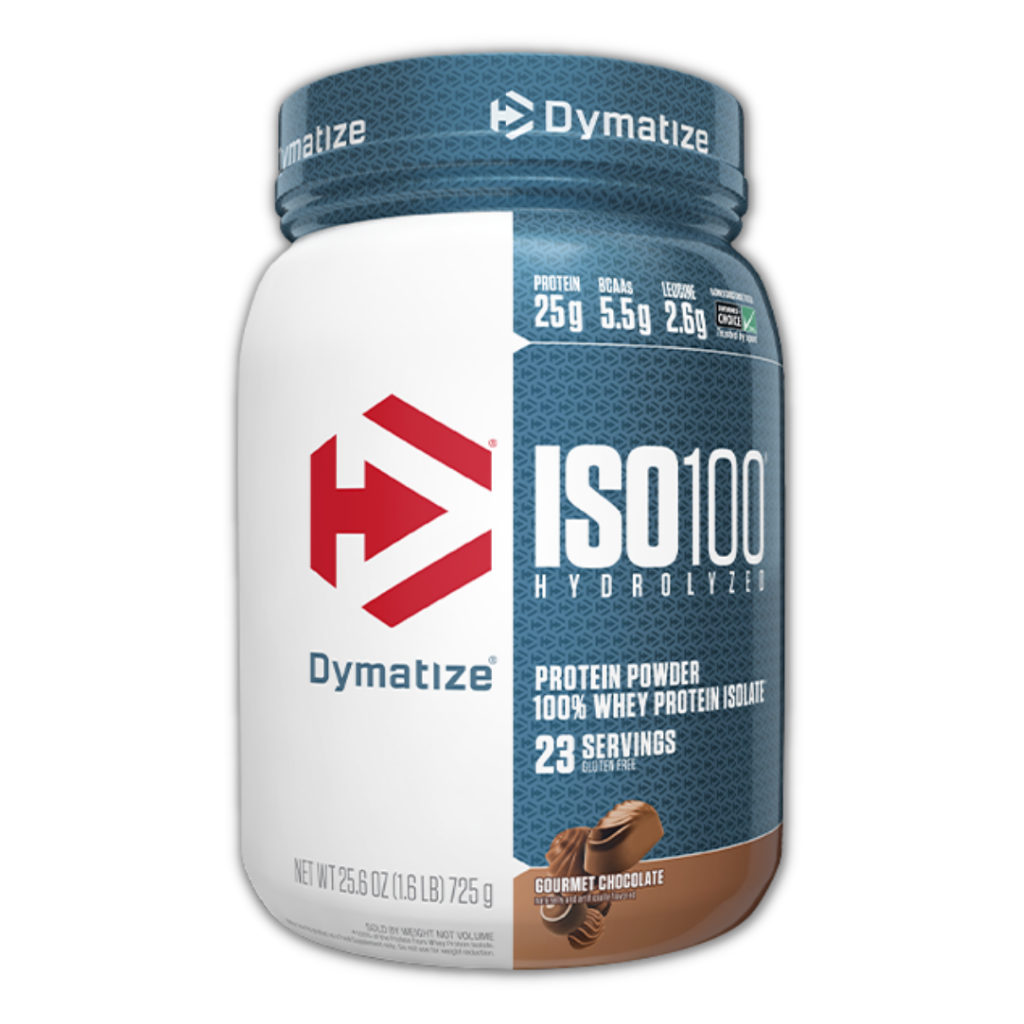 Dymatize - ISO 100 (1) & Dymatize-ISO100-24Srv-GourmetChocolate