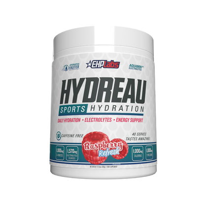 EHP Labs - Hydreau Sports Hydration (1) & EHP-Hydreau-40srv-RASP
