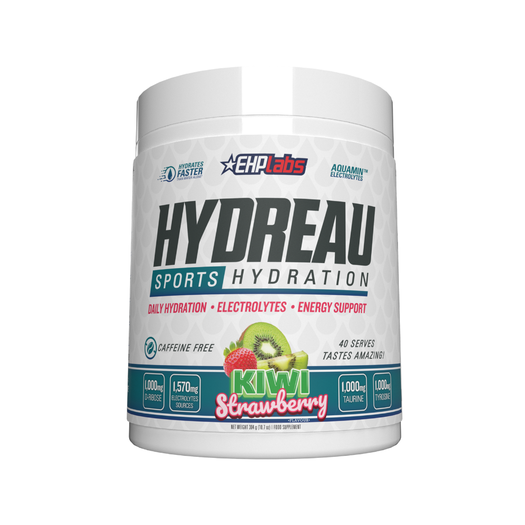 EHP Labs - Hydreau Sports Hydration (2) & EHP-Hydreau-40srv-KSTRAW