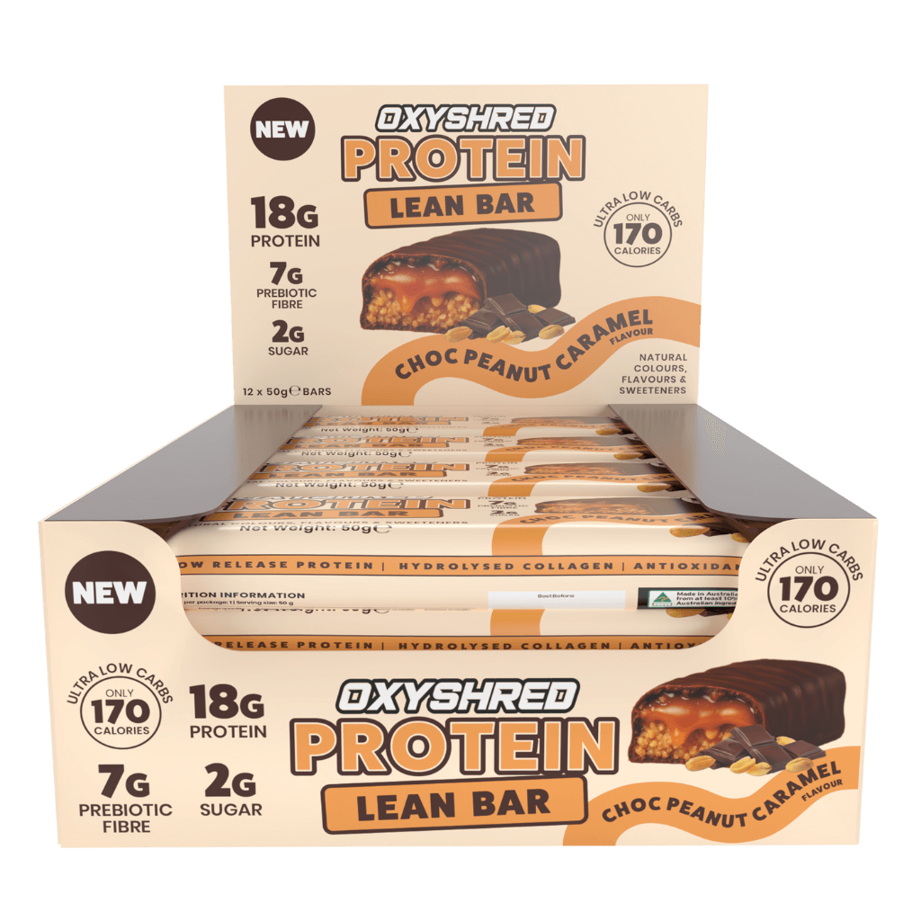 EHP Labs - Oxyshred Lean Protein Bars & EHP-Lean-Bar-Box12-ChcPea