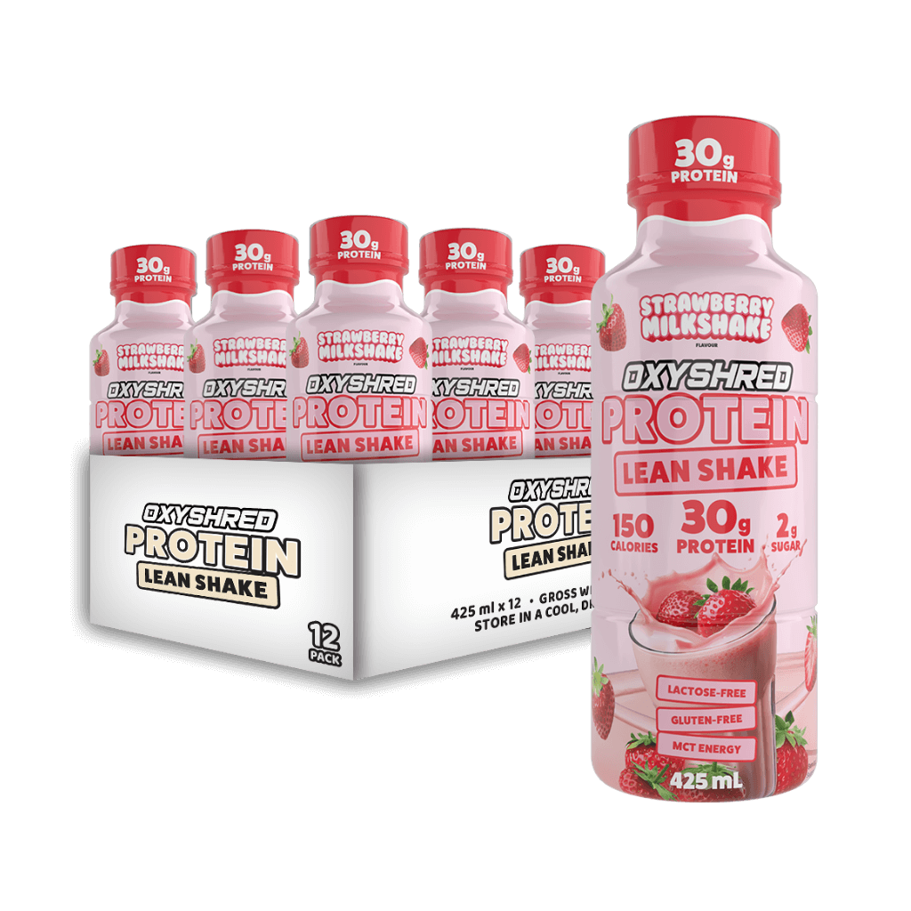 EHP Labs - Oxyshred Lean Protein Shake & EHP-OXY-LEAN-PRO-SHAKE-12PCK-Strw