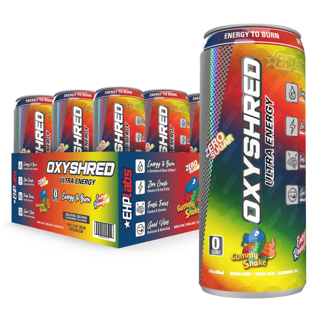 OxyShred Ultra Energy RTD & EHP-OXYSHREDRTD-12PK-Snk