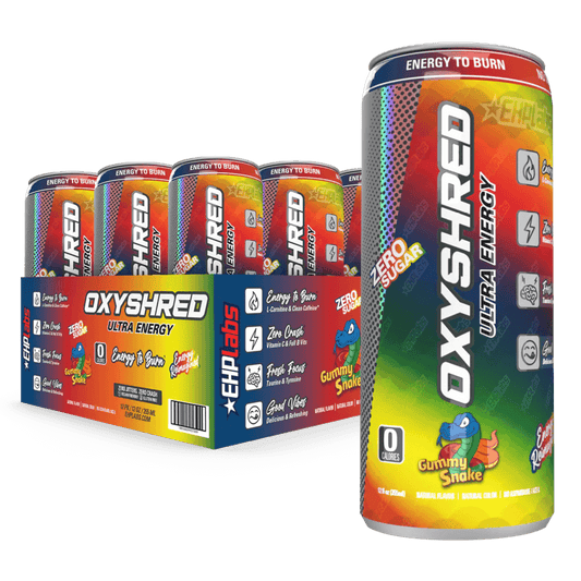 OxyShred Ultra Energy RTD & EHP-OXYSHREDRTD-12PK-Snk