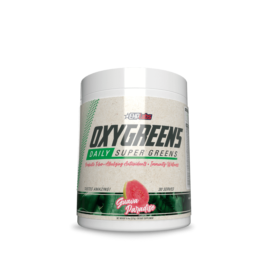 EHP Labs - OxyGreens (4) & EHP-OXYGREENS-30SRV-Guava