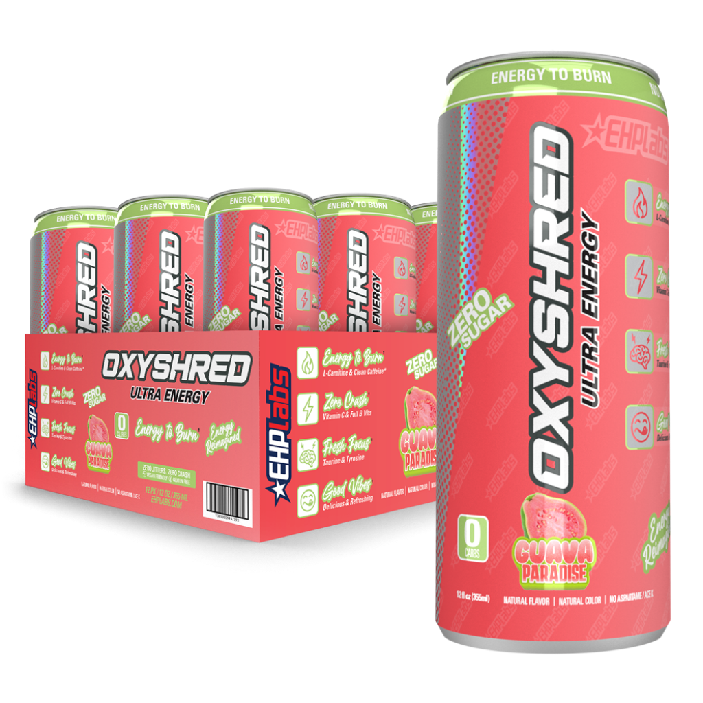 OxyShred Ultra Energy RTD (6) & EHP-OXYSHREDRTD-12PK-G