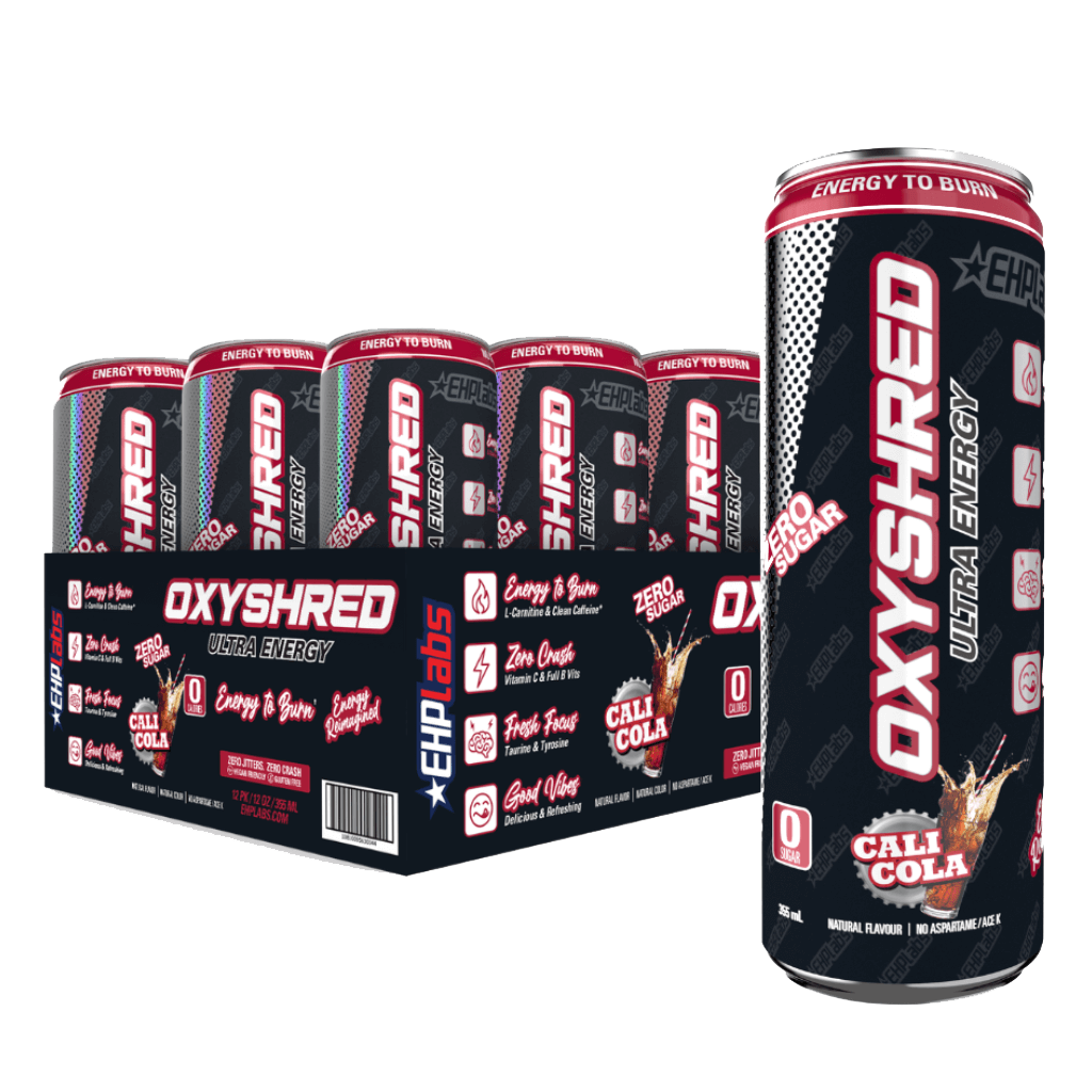 OxyShred Ultra Energy RTD (8) & EHP-OXYSHREDRTD-12PK-Cali