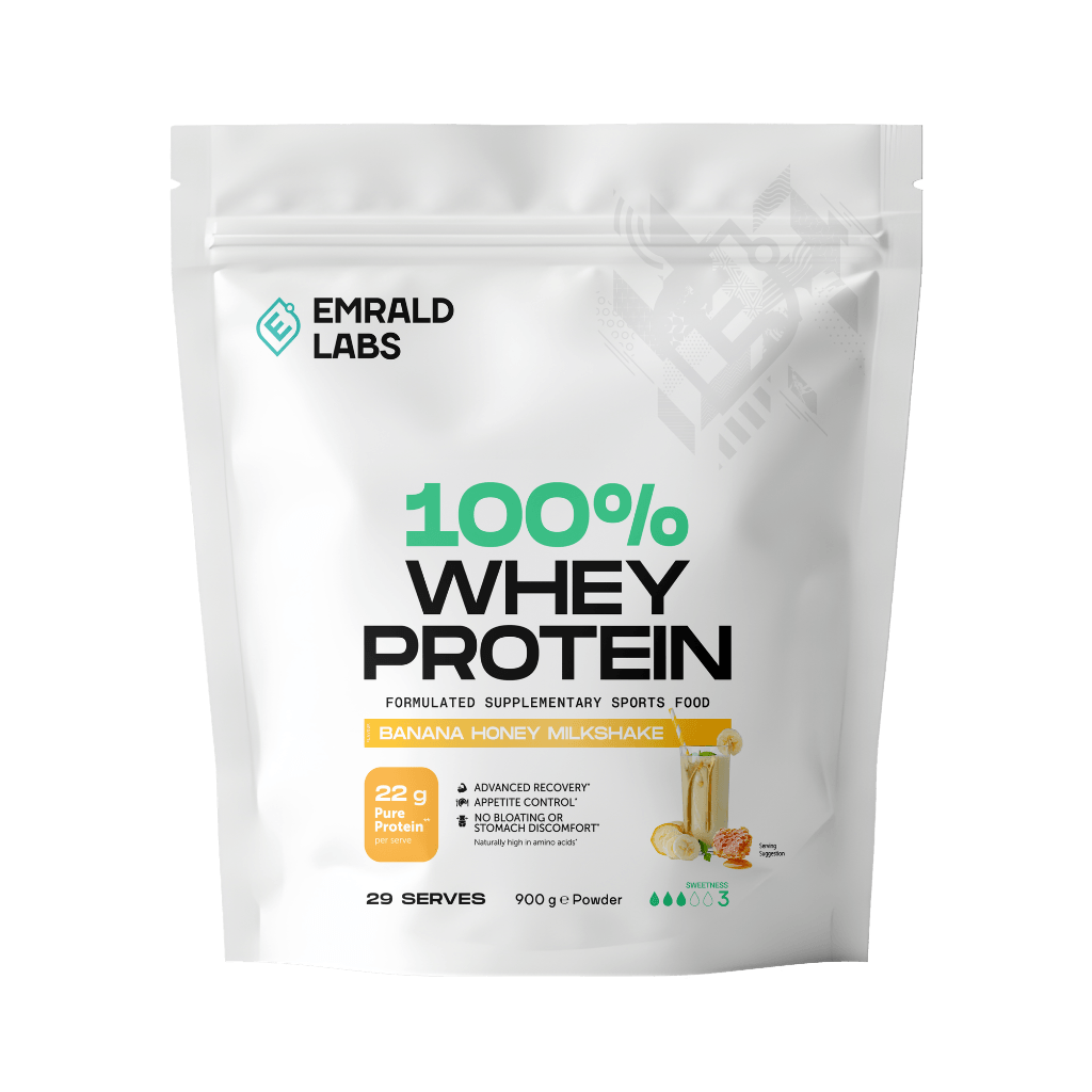 Emrald Labs - 100% Whey Protein (3) & Emrald-Whey-908g-BAN