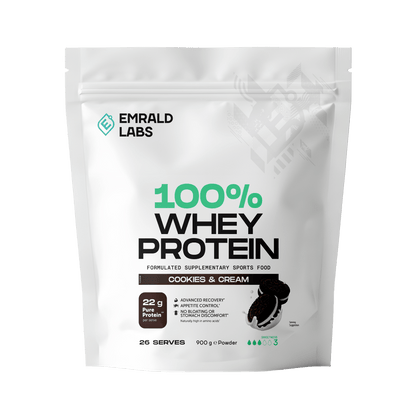 Emrald Labs - 100% Whey Protein & Emrald-100%Whey-908g-C&C