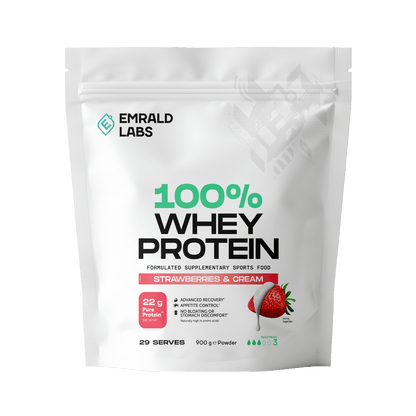 Emrald Labs - 100% Whey Protein (1) & Emrald-100%Whey-908g-S&C