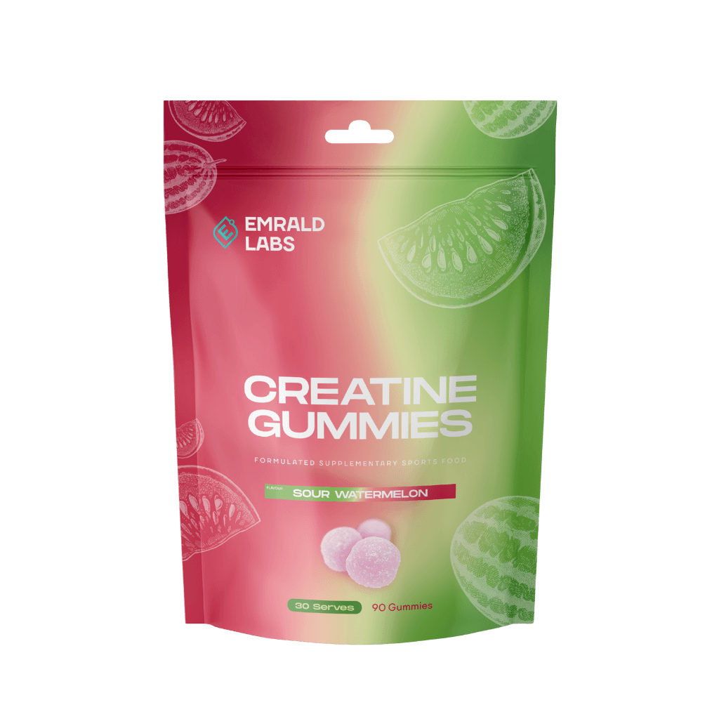 Emrald Labs - Creatine Gummies & EMRALD-Crea-Gum-90Gum -SourW