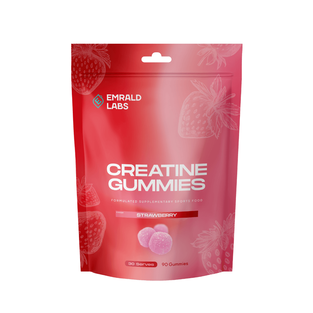 Emrald Labs - Creatine Gummies (1) & EMRALD-Crea-Gum-90Gum-Straw