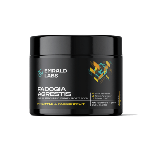 Emrald Labs - Fadogia Agrestis & EMRALD-Fadogia-Powder-60s-PinePas