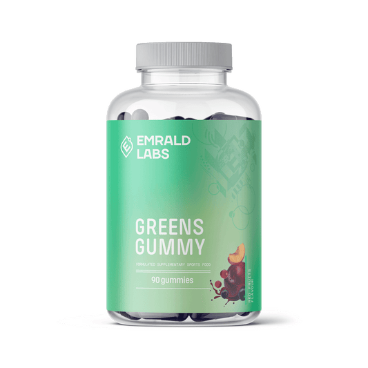 Emrald Labs - Greens Gummy & EL-GREENS-GUMMY-90-Red