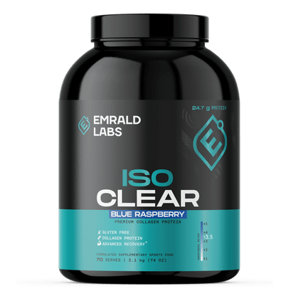 Emrald Labs - Iso Clear Protein Water (3) & Emrald-IsoClear-2kg-BR