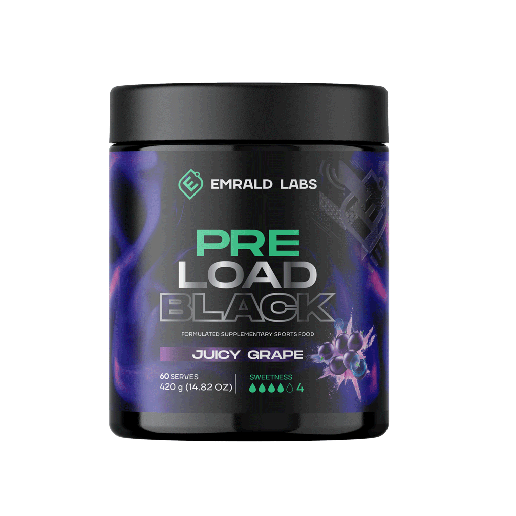 Emrald Labs - Pre Load Black (4) & EL-PRE-LOAD-BLACK-420g-JG