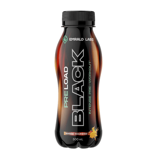 Emrald Labs Pre Load Black RTD & EL-PL-BLACK-RTD-12x500ml-Mango
