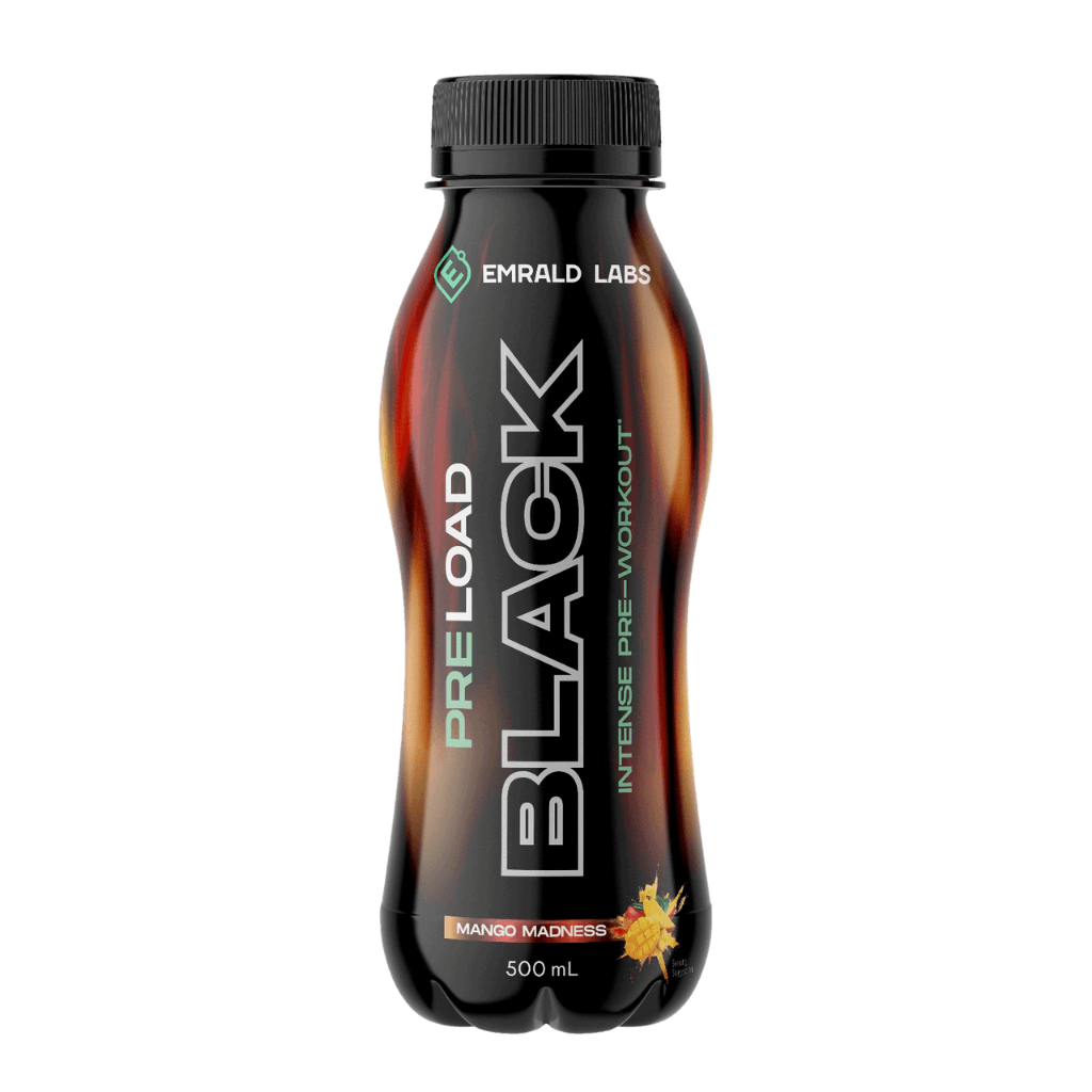 Emrald Labs Pre Load Black RTD & EL-PL-BLACK-RTD-12x500ml-Mango