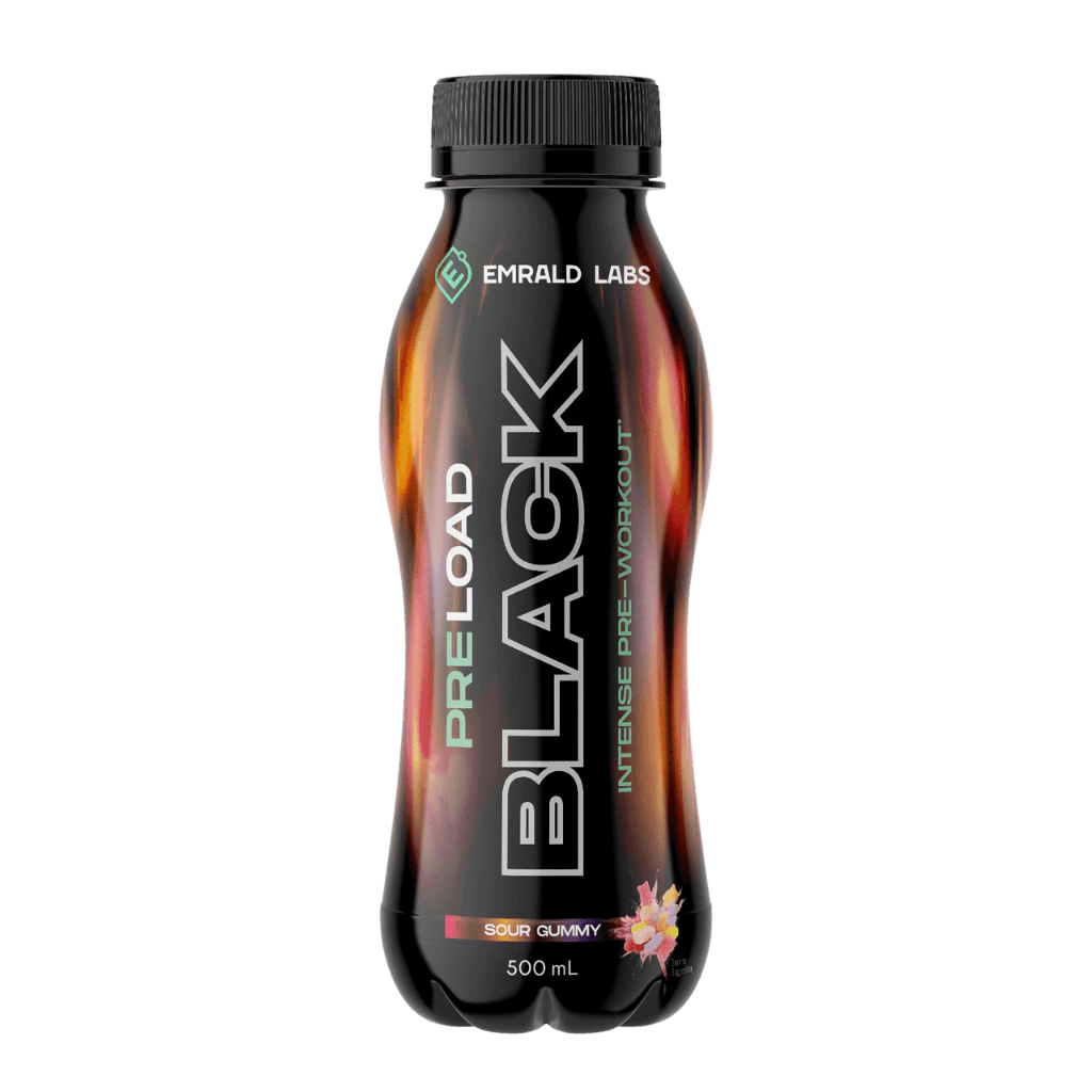 Emrald Labs Pre Load Black RTD (2) & EL-PL-BLACK-RTD-12x500ml-Sour