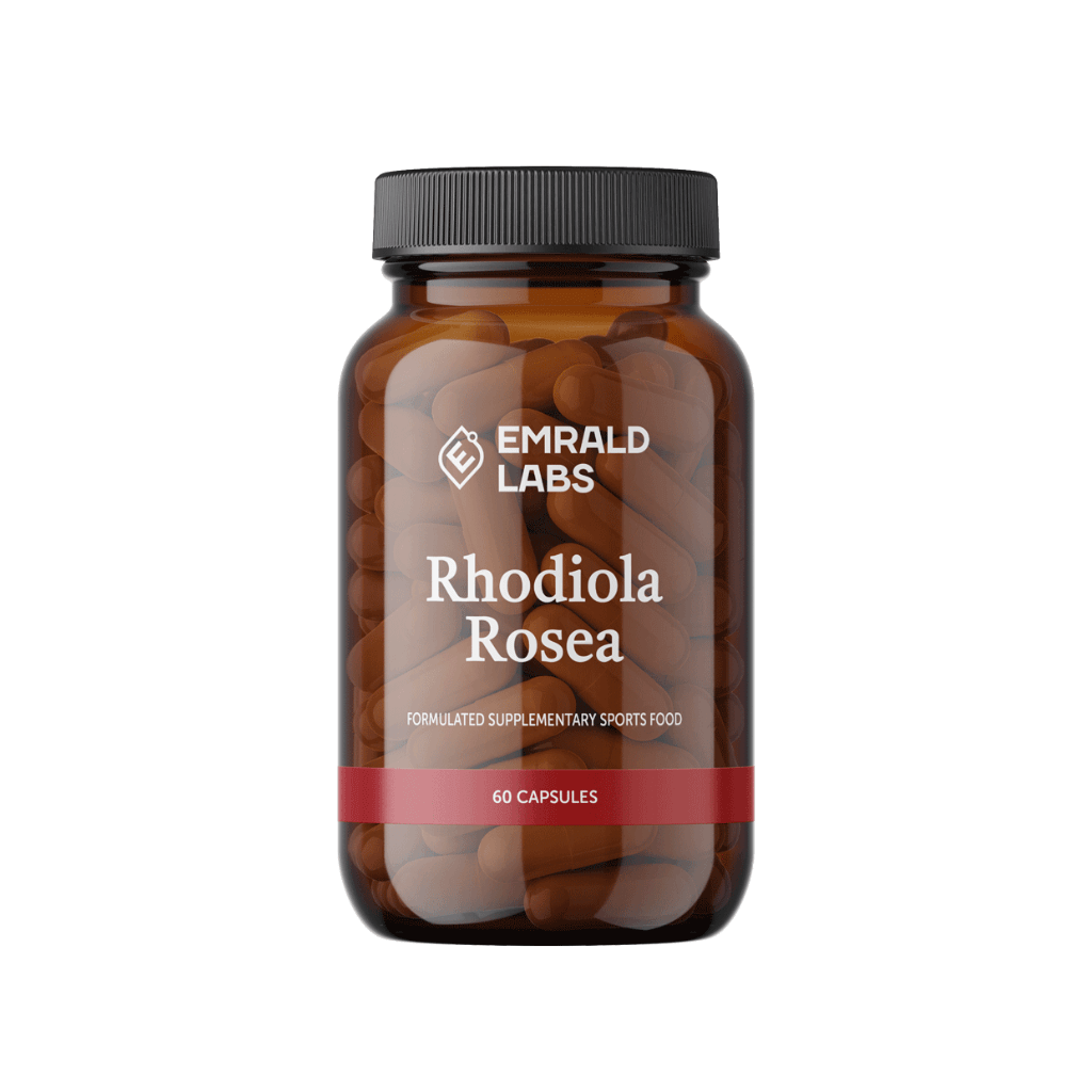 Emrald Labs  Rhodiola Rosea Capsules & EMRALD-RHODIOLA-ROSEA-CAP-60