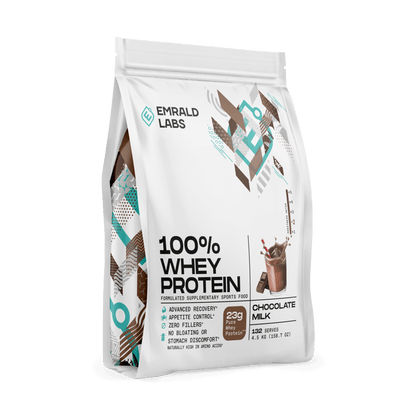 Emrald Labs - 100% Whey Protein (28) & Emrald-100%Whey-4.5kg-Chc