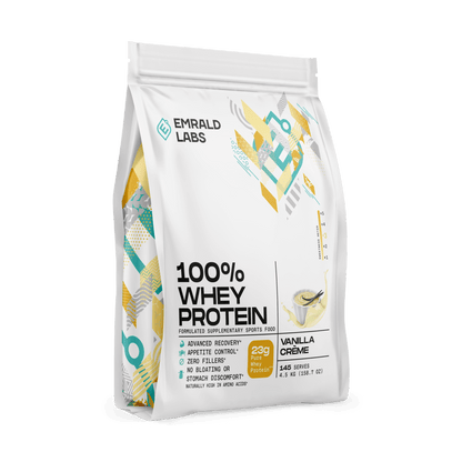 Emrald Labs - 100% Whey Protein (27) & Emrald-100%Whey-4.5kg-Van