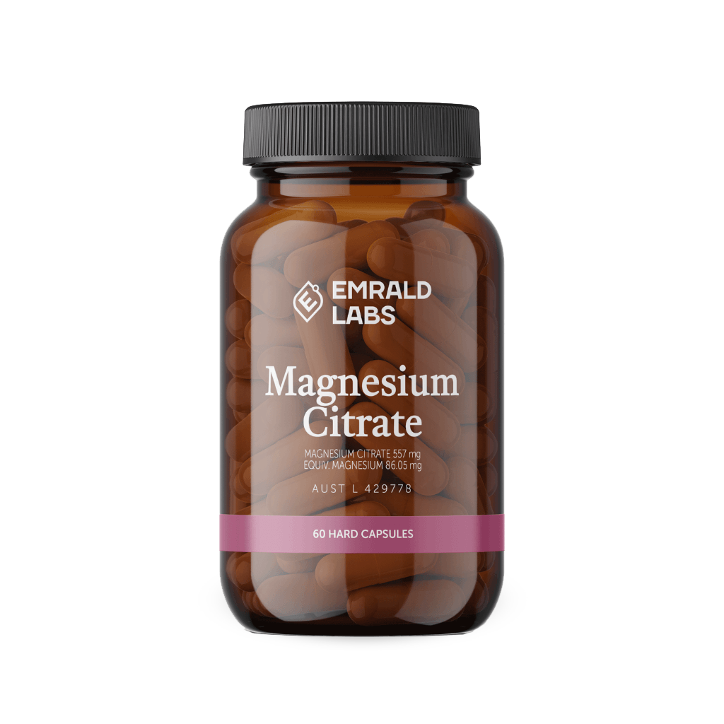 Emrald Labs - Magnesium Citrate Capsules & Emrald-Magnesium-Citrate-AUSTL-60Capsules