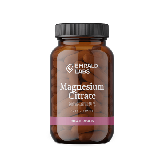 Emrald Labs - Magnesium Citrate Capsules & Emrald-Magnesium-Citrate-AUSTL-60Capsules