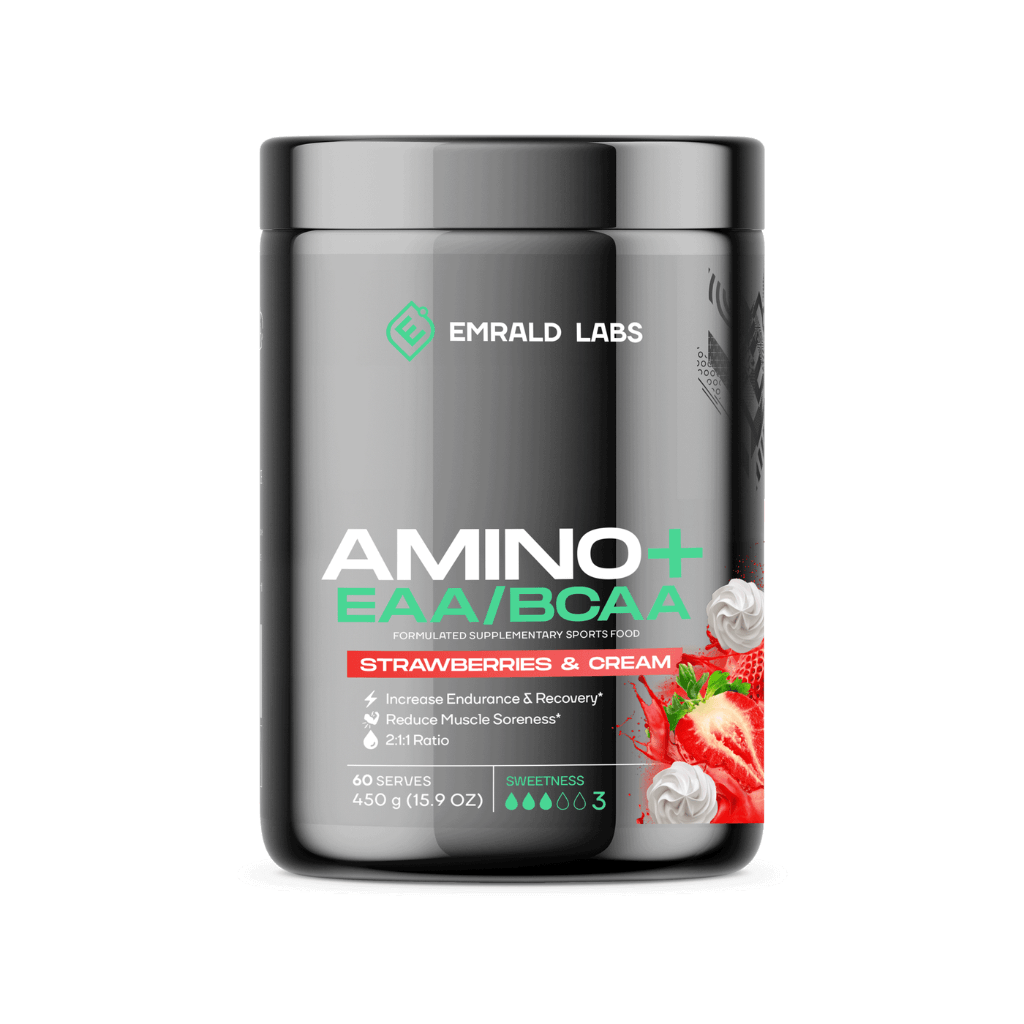 Emrald Labs - Amino+ EAA/BCAA (8) & EMRALD-Amino+-60Srv-SC