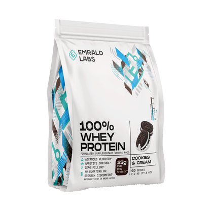 Emrald Labs - 100% Whey Protein (5) & Emrald-100%Whey-2270-C&C