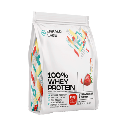 Emrald Labs - 100% Whey Protein (10) & Emrald-100%Whey-2270-S&C