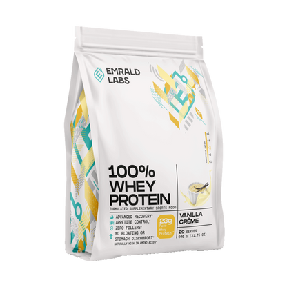 Emrald Labs - 100% Whey Protein (11) & Emrald-100%Whey-908g-VAN
