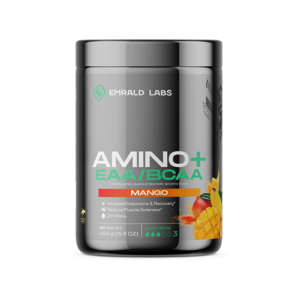 Emrald Labs - Amino+ EAA/BCAA (1) & EMRALD-Amino+-60Srv-Man