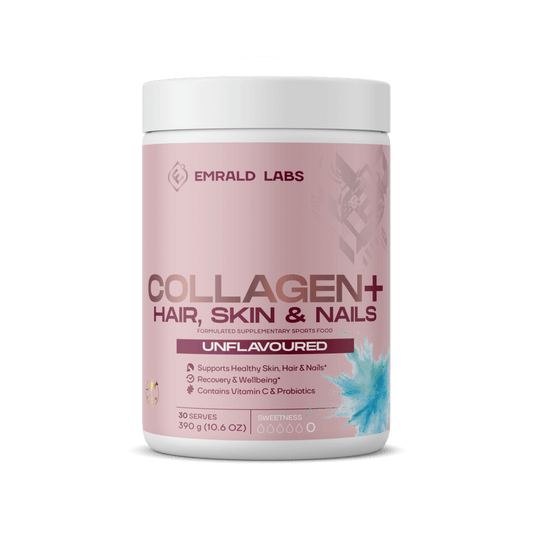 Emrald Labs - Collagen+ Hair, Skin, & Nails & Emrald-Collagen+-HS&N-30Srv-U