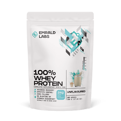 Emrald Labs - 100% Whey Protein (38) & Emrald-100%Whey-500g-Unf