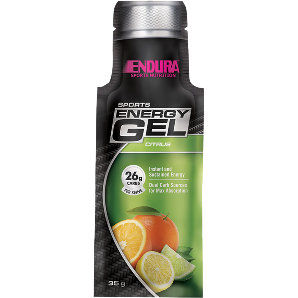 Endura - Sports Gel & Endura-SportsEnergyGel-20x35gSatchets--Citrus