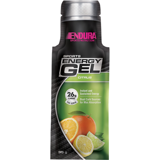 Endura - Sports Gel & Endura-SportsEnergyGel-20x35gSatchets--Citrus