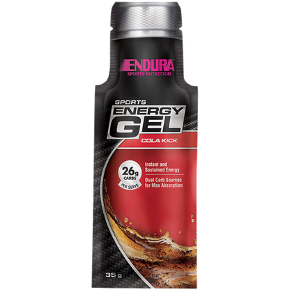 Endura - Sports Gel (5) & Endura-SportsEnergyGel-20x35gSatchets--ColaKick