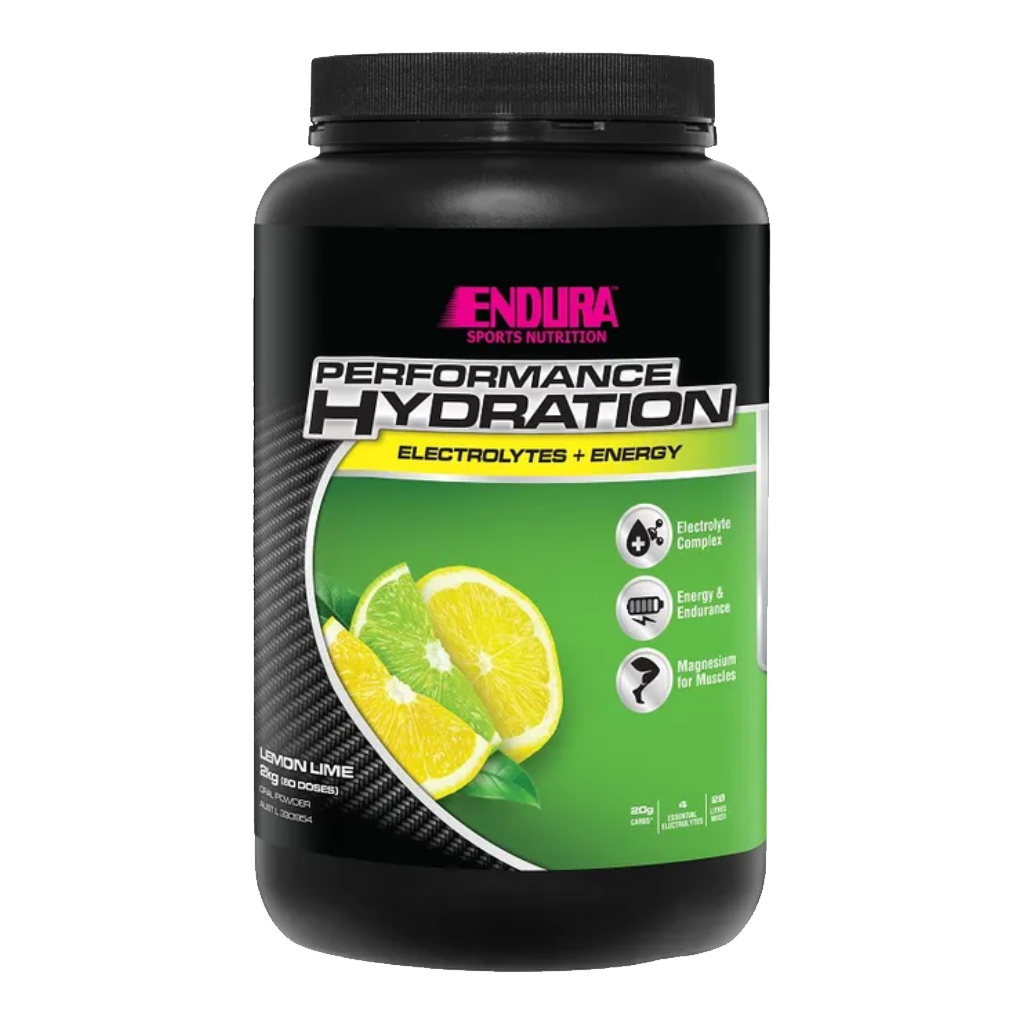 Endura - Rehydration Performance Fuel (6) & Endura-RehydrationPerformanceFuel-80Srv-LemonLime