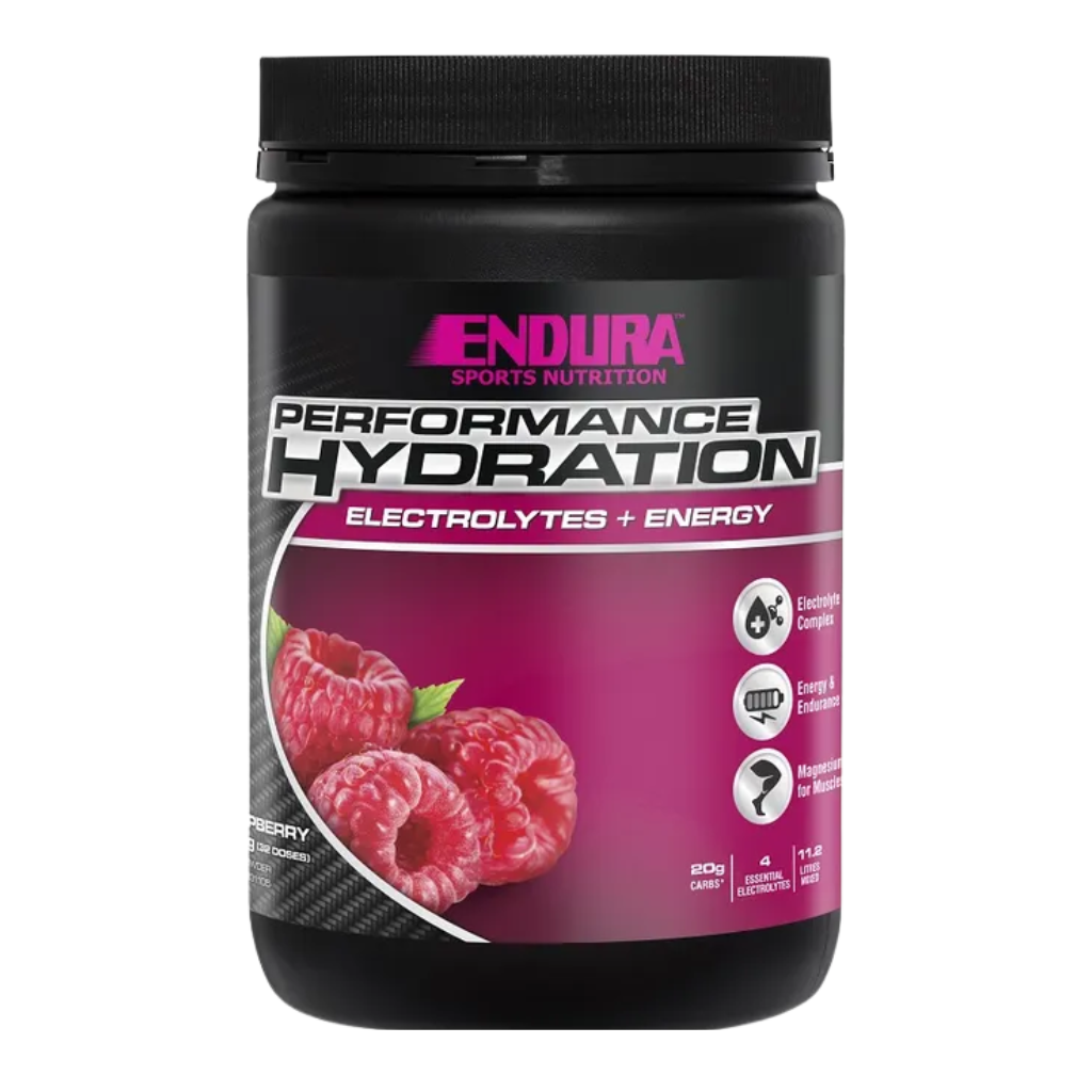 Endura - Rehydration Performance Fuel (5) & Endura-RehydrationPerformanceFuel-32Srv-Raspberry
