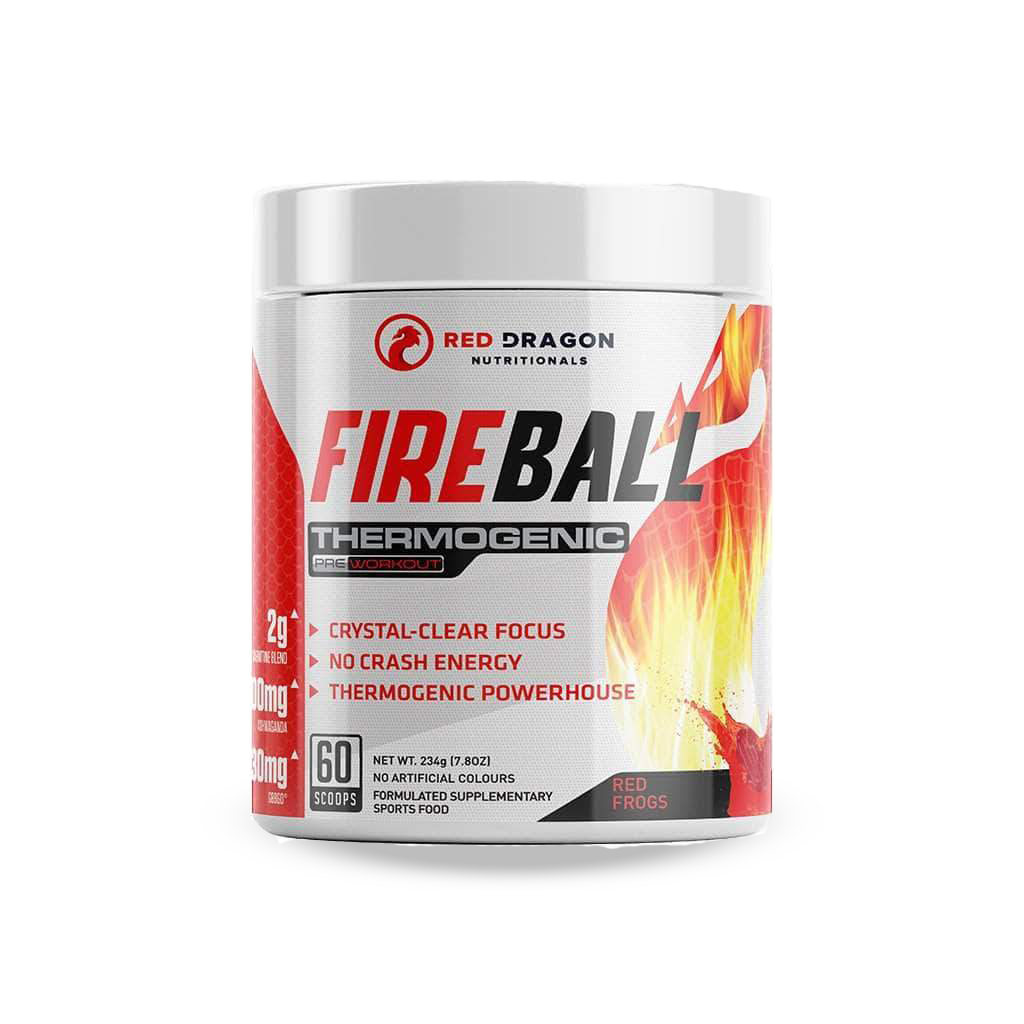 Red Dragon - Fireball & SCN-FIREBALL-60s-RED